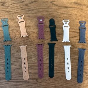 Floral Pattern Silicone Watch Bands